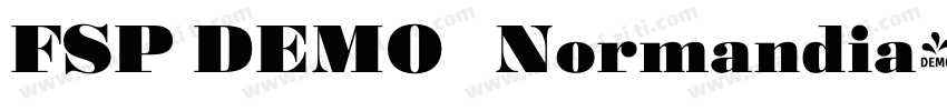 FSP DEMO   Normandia字体转换